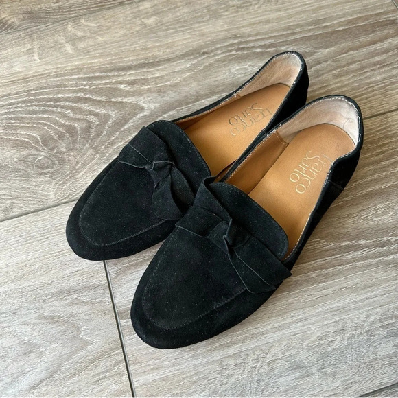 Franco Sarto Black Arthur  Suede Loafer - Picture 1 of 12